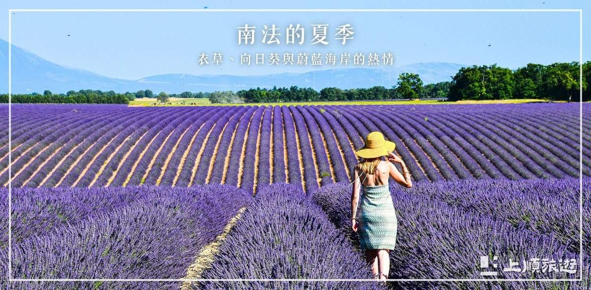 南法的夏季（六月至八月）：薰衣草、向日葵與蔚藍海岸的熱情