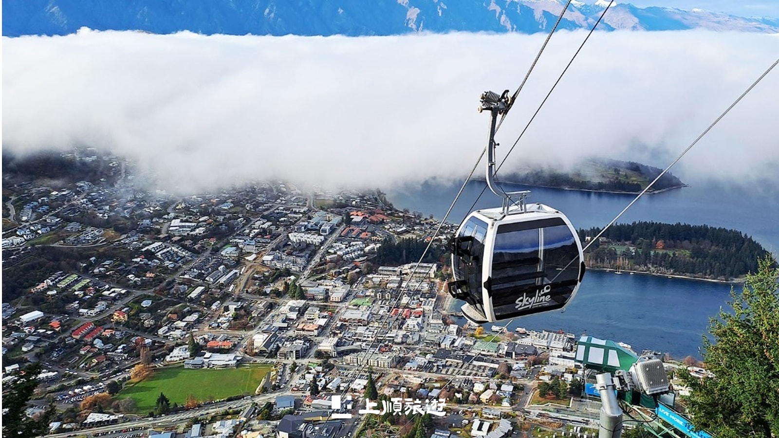 皇后鎮景點:天空纜車與溜溜車