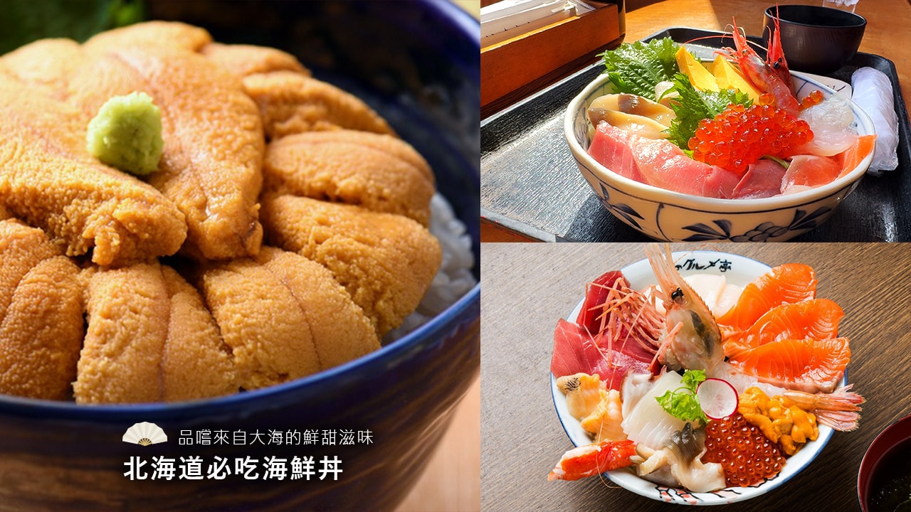 海道必吃海鮮丼：品嚐來自大海的鮮甜滋味