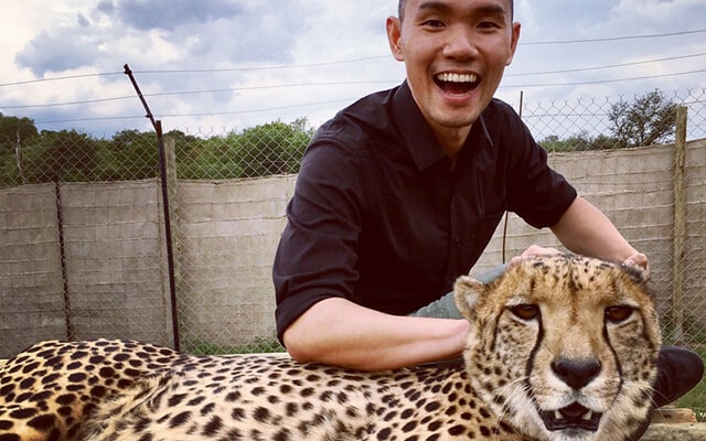 創意南非SAFARI太陽城獵豹合影黃金傳奇11日